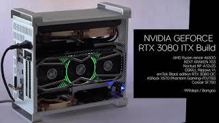 nvidia RTX 3080 ITX Build, AMD Ryzen Renoir liquid-cooling