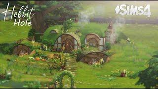 Hobbit Hole  Cozy Home (noCC) THE SIMS 4 | Stop Motion