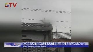 Asik Berswafoto, Siswi SMP di Bekasi Tewas Tersengat Aliran Listrik - BIM 16/06