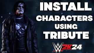 HOW TO MOD WWE 2K24 USING TRIBUTE