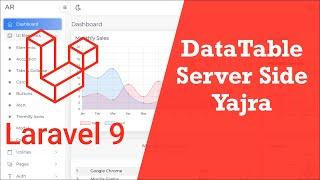 Laravel 9 Datatables Server Side Yajra  #3