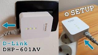 D-Link DHP-601AV powerline • Unboxing, installation and test