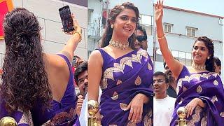 Keerthy Suresh Inaugurates Mangalya Shopping Mall In RTC X Roads | News Buzz