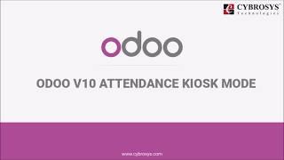 Odoo V10 Attendance Kiosk Mode