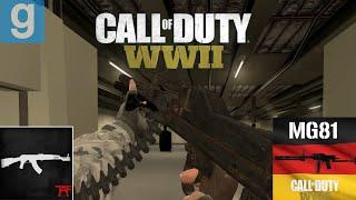 (TFA) Call of Duty WWII Reload Animations | Garrys Mod Addon Showcase