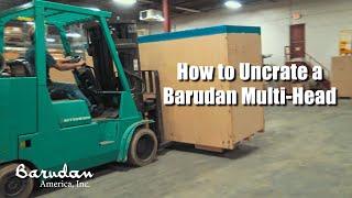 How to Uncrate a Multi-Head Barudan Machine