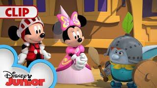 King Ludwig's Heroic Knight  | Mickey Mouse Funhouse | @disneyjunior​