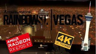 TOM CLANCY'S RAINBOW SIX VEGAS 4K 4K⁶⁰ "STRAT SKY POD" BREAK-IN/ SHOOTOUT [AMD RADEON RX 6700XT]