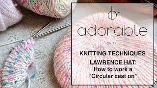 Knitting techniques - Circular cast on