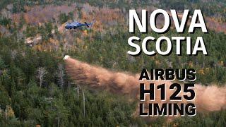 Nova Scotia DNR — Liming With Airbus H125 Helicopters