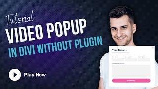 Free PopUp Contact Form | Divi WordPress Tutorial