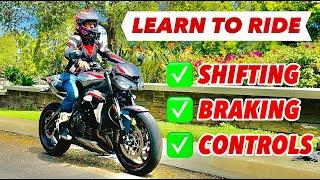 How To Ride a Motorcycle For Beginners (Complete A-Z Tutorial)