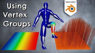 How to Use Vertex Groups | Blender 4.2 Tutorial