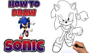 How To DraW Sonic The Hedgehog | SONIC FRONTIERS #sonic #sonicfrontiers #drawing