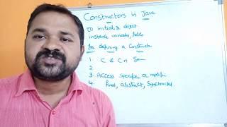 Constructors in Java | Types of Constructors | Use of Constructors