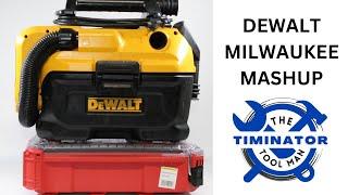 DEWALT /MILWAUKEE MASHUP -ATTACHING A DEWALT VACUUM TO A MILWAUKEE PACKOUT USING 3D PRINTED FEET