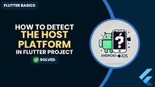 How to detect the host platform from Dart code in Flutter