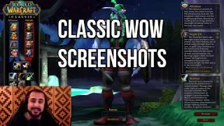 Early Classic WoW Gameplay Screenshots LEAKED!!! | Classic WoW News