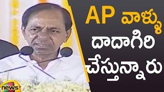 CM KCR Shocking Comments In A Public Meeting At Nagarjuna Sagar | Telangana News | Mango News