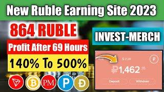 864 Ruble Live Payment Proof | Ruble Earning | 140% To 500% | Pathan Crypto