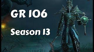 GR106 Necromancer Pestilence ~ Diablo 3 [Season 13](Rank:59)