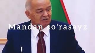 Islom Karimov Konstitutsiya haqida.