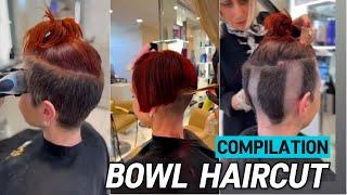 Ultimate Bowl Haircut Transformations Compilation ️