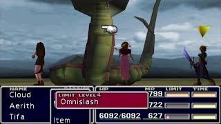 Final Fantasy VII - Getting Omnislash on Disc 1