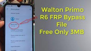 Walton Primo R6 FRP Bypass File 100% Free