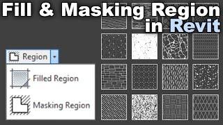 Fill & Masking Region in Revit Tutorial