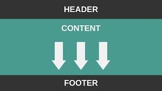 Keeping Footer at the Bottom of the Page (HTML & CSS)