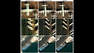 Super-resolution of multispectral satellite images using convolutional neural networks