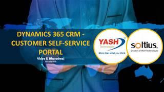 Webcast: Microsoft Dynamics 365 Self-Service Portal