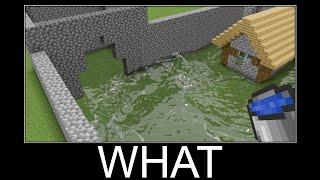 Minecraft realistic wait what meme, Lava, Water, Slime #600