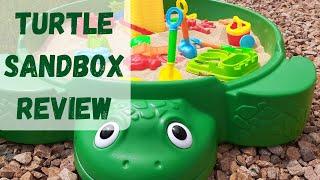 Little Tikes Turtle Sandbox Set Up and Review