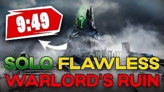 Solo Flawless Warlord's Ruin in less than 10 minutes! (9:49)