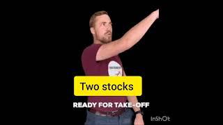 #2stocks  anytime will take off