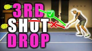 How to 3rd Shot Drop: 3 Pickleball Techniques