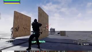 UE4 CI system and Realistic Bullet Penetration System Integration