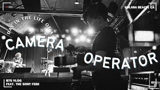 Day in the Life of a Concert Camera Operator | BTS Vlog (Sony FS5II)