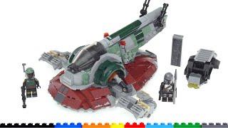 LEGO Star Wars Boba Fett's Starship (Slave One) 75312 review! When scaling down works