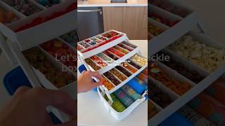 *ASMR* TACKLE BOX SNACK PACKING! #restock #asmr #satisfying #snackbox #amazonstorefront