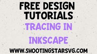 How to Trace in Inkscape - Tracing SVG Files in Inkscape - Create Your Own SVG [Inkscape Tutorials]