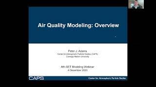 Afri-SET Webinar: Introduction to Atmospheric and Air Quality Modeling