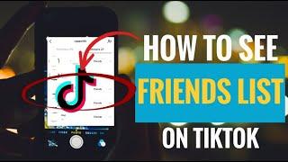 How to See Your Friends List on TikTok (3 Simple Ways)