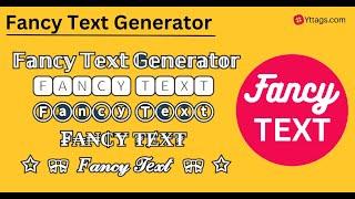 Fancy Text Generator (𝓬𝓸𝓹𝔂 𝖆𝖓𝖉 𝓹𝓪𝓼𝓽𝓮) | Font Generator | Stylish Text Generator