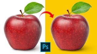 How to Change Background Color And Keep Shadow in Photoshop |  Apple