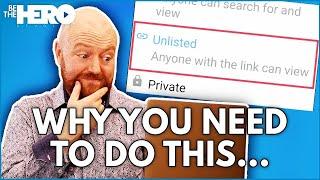 What Does Unlisted Mean On YouTube?