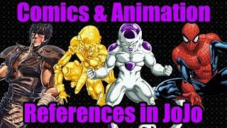 Comics & Animation References in JoJo