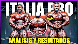 ITALIA PRO  RESULTADOS ¡BEHROOZ TABANI AL MR.OLYMPIA! ¿De ASHA acabado?